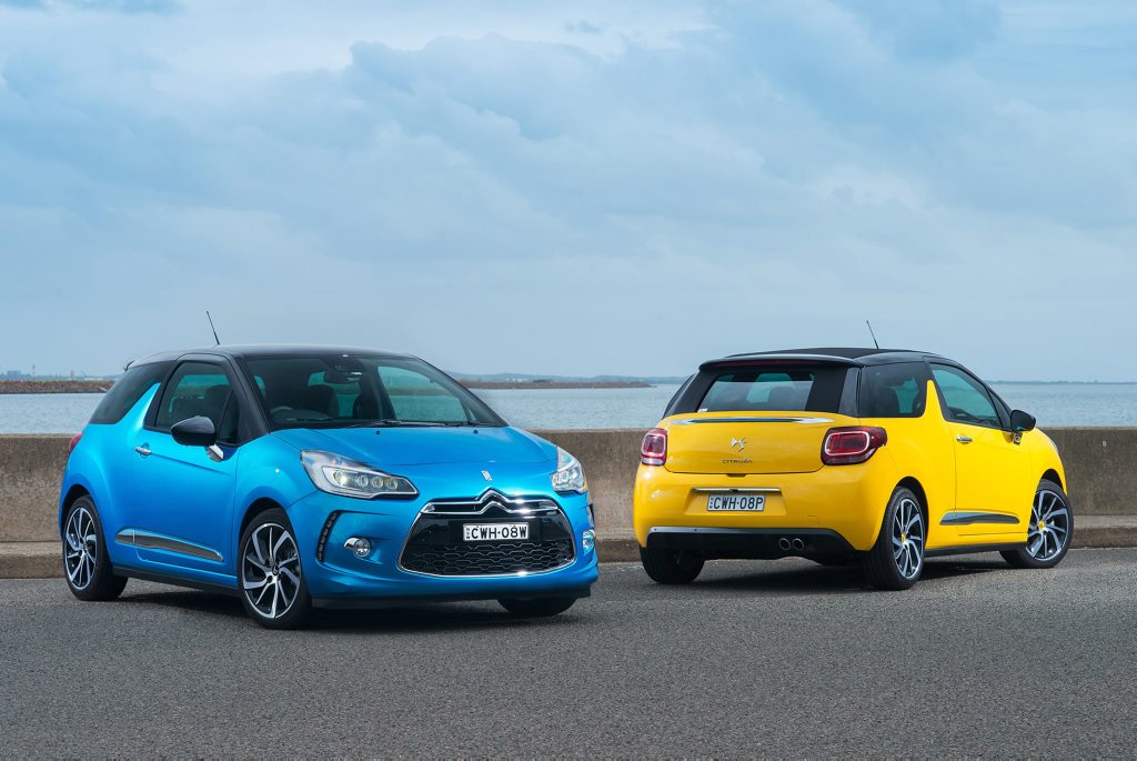 The new Citroen DS3 is available in hatch and cabrio body styles. The new Citroen DS3 is available in hatch and cabrio body styles.